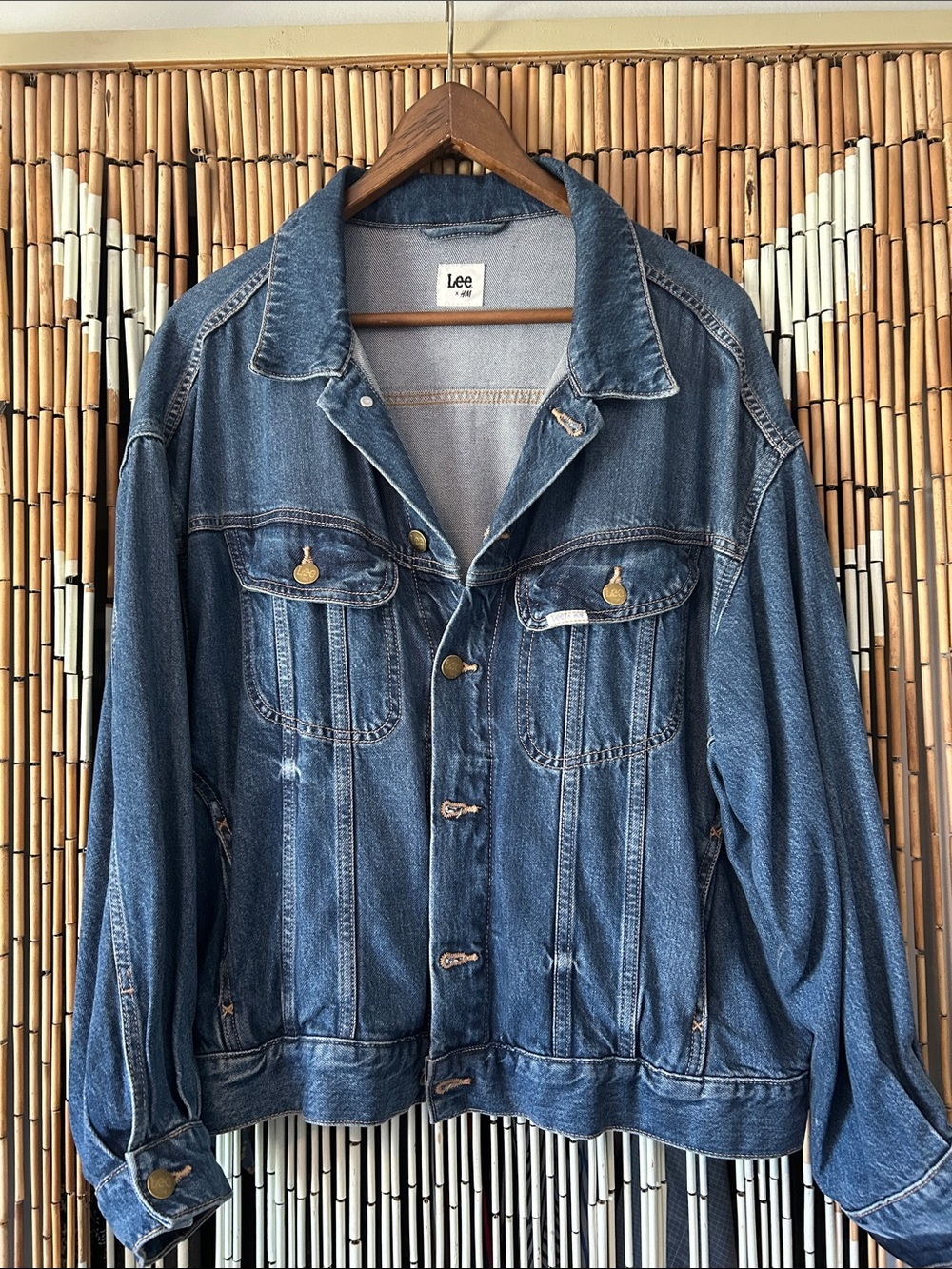 Lee Wonen/Men Classic Denim Jacket in Washed Blue